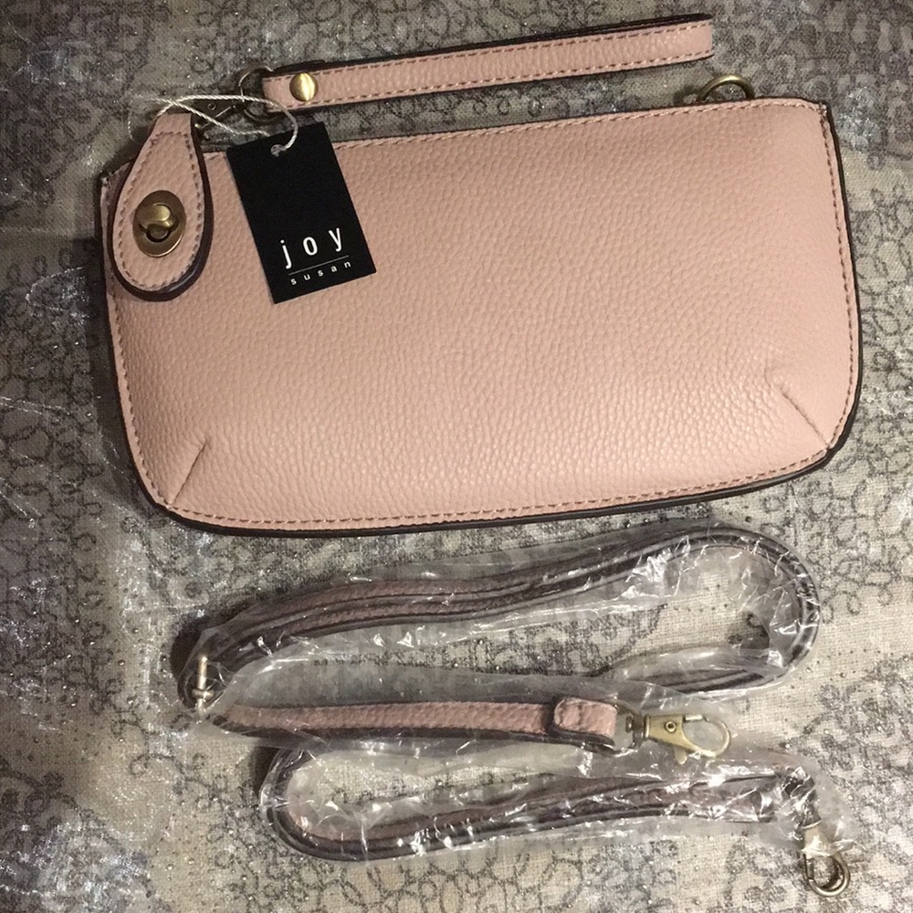 NWT Joy Susan Mini Clutch- 100% Vegan Leather